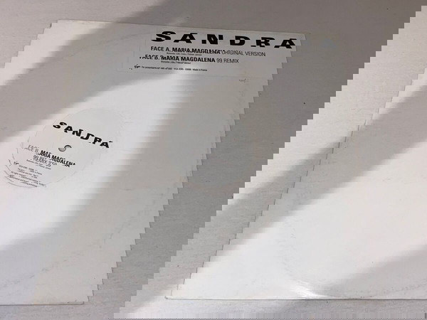 SANDRA / MARIA MAGDALENA / REMIX 99 / σπάνιο Γαλλικό promo maxi single!! Virgin France