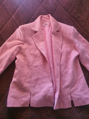 Σακάκι μεταχειρισμένο σε ροζ χρώμα της Sofia fhillipa