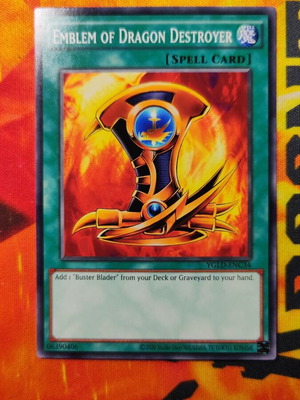 Emblem of Dragon Slayer YGLD Yu-Gi-Oh! card new