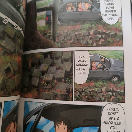 Spirited Away Vol.1 like new graphic novel Miyazaki 2002