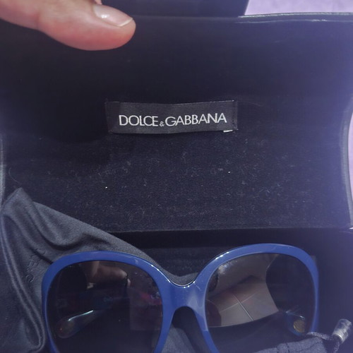 Dolce & Gabbana sunglasses like new, blue with multicolor interior