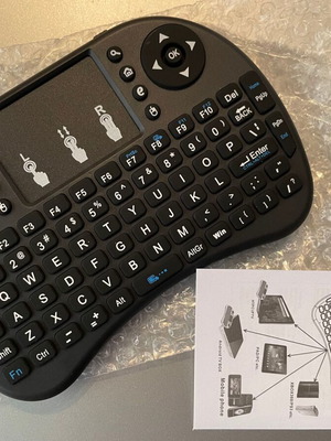 Mini Wireless Keyboard with Built-in Touchpad new