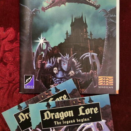 Dragon Lore: The Legend Begins PC game like new