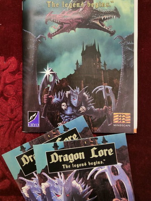 Dragon Lore: The Legend Begins PC game like new