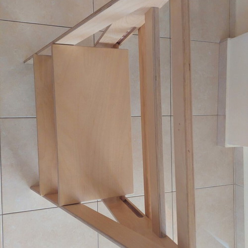 Learning Tower foldable, like new, birch plywood