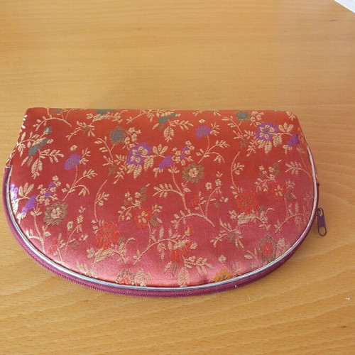 Wallet set satin brocade style like new
