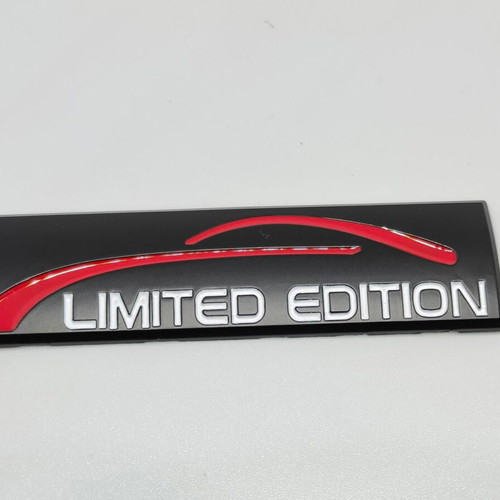 Car sticker Limited Edition metal, like new
