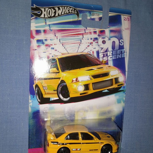 Hot Wheels Mitsubishi Lancer Evolution VI καινούργιο 90s Street Scene