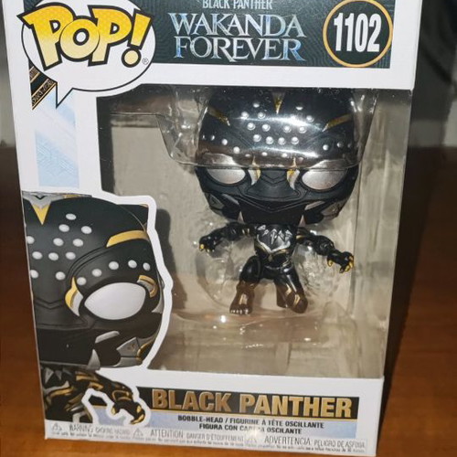 Funko Pop Black Panther #1102 used, authentic