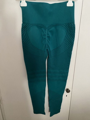 Turquoise leggings, new