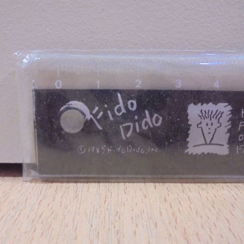 Fido Dido old school promotional ruler 30 cm from 1985 new