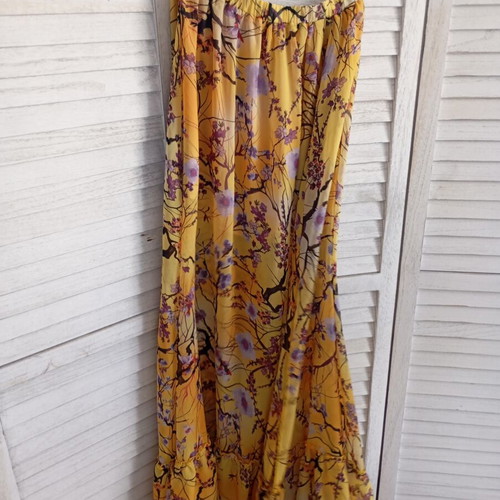 Erya maxi skirt with lining, small medium, multicolor