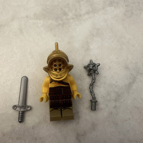 Gladiator figure like new with weapons