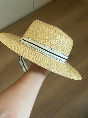 Zara ψάθινο καπέλο για κορίτσι 6-9 ετών μέγεθος 54 cm καινούργιο