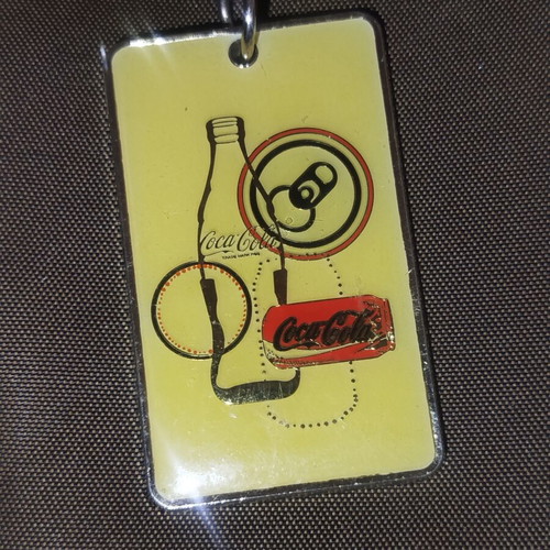 Coca Cola keychain used