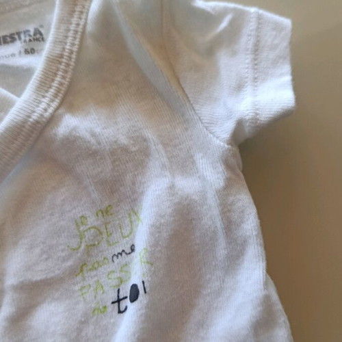 Baby clothes zip-up used, set of 3 pieces
