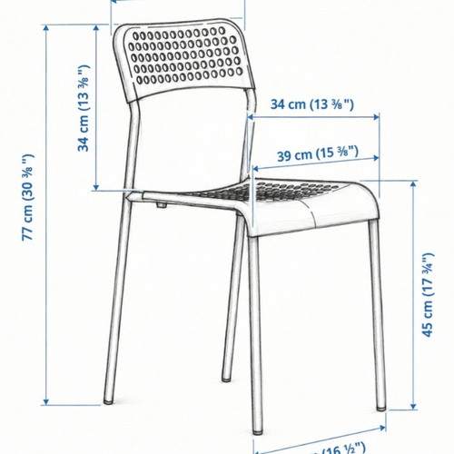 Dining table with chairs