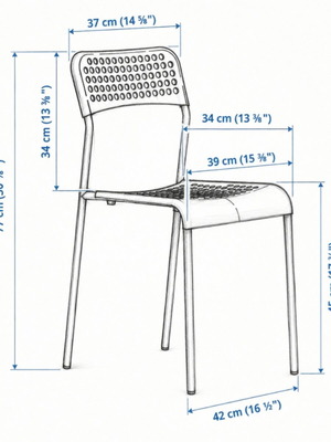 Dining table with chairs