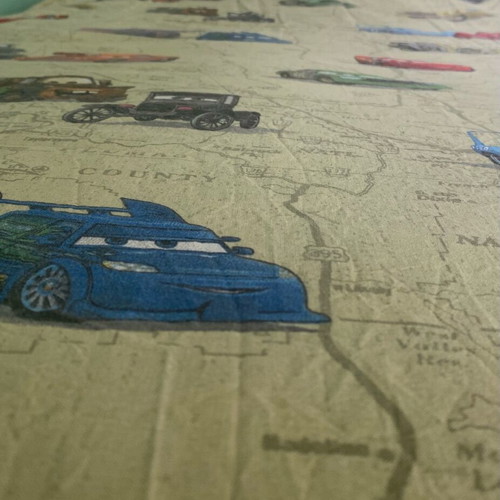 Disney Macqueen bed cover new for single bed