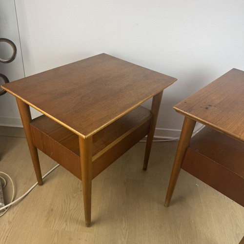 Danish Side Tables Used Set