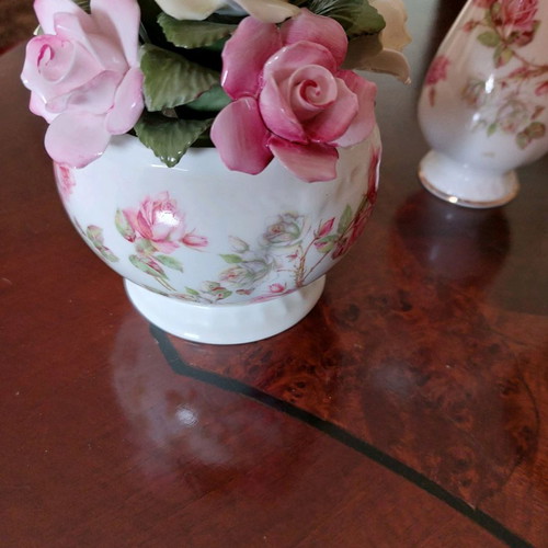 Ansley England porcelain set of 3 pieces used