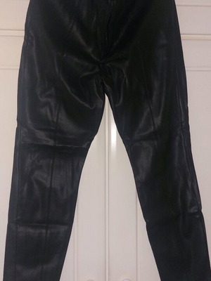 Zara leather pants black XXL like new