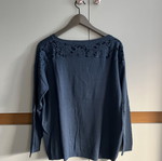 amuse wool blouse size M