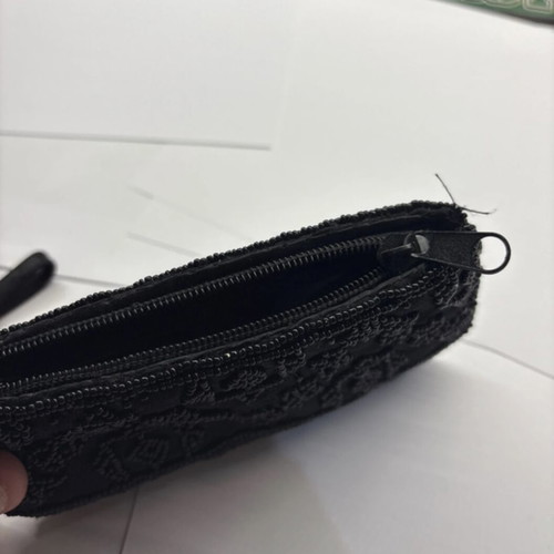 Handbags used, black, set of 2 pieces