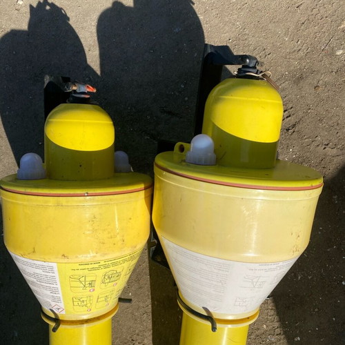 Ikaros life buoys like new, set of 2