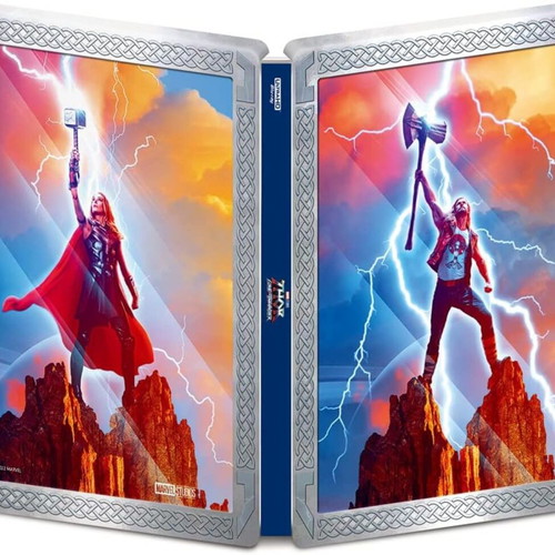 Thor: Love and Thunder Collector Edition 4K Ultra HD Steelbook Blu-ray new