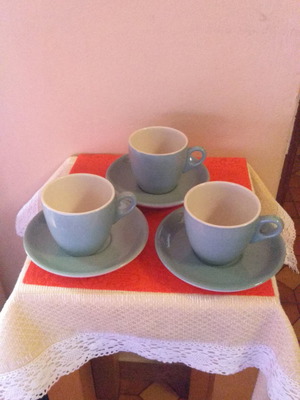 Κούπες καφέ μεταχειρισμένες, σετ 3, από Νέα Ζηλανδία