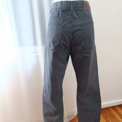 H&M pants like new, size M, gray, 100% cotton