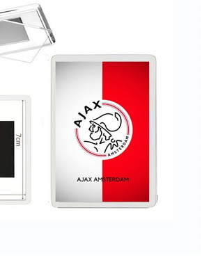 Μαγνήτης ψυγείου Ajax Amsterdam με διάφανη ακρυλική κορνίζα φωτογραφιών