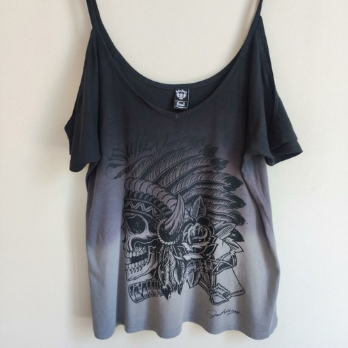 Sullen Alternative T-shirt new, size S, black and gray