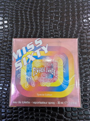 Miss Sixty Flower Power Eau de Toilette 30ml new, limited edition 2007