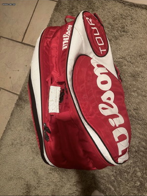 Wilson τσάντα tennis σαν καινούργιο με πολλούς χώρους αποθήκευσης
