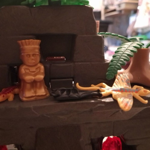 Playmobil Explorers Headquarters and T-Rex like new