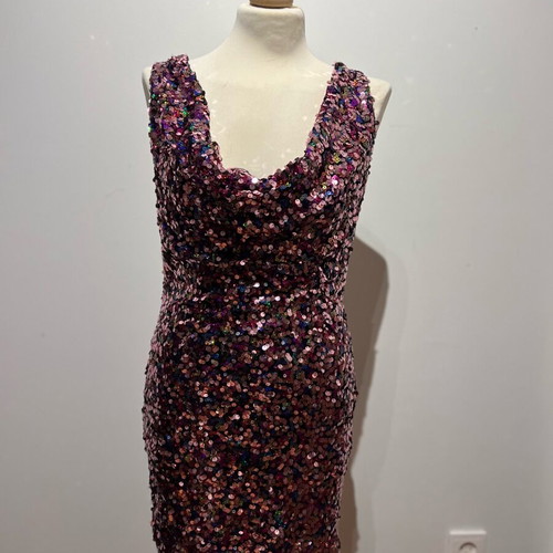 Zara sequin dress size S multicolor new, -  7,00 - Vendora.cy
