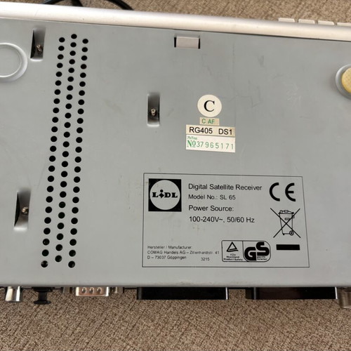 Silver Crest satellite receiver used, functional
