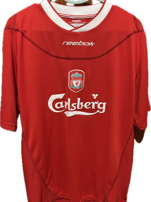 Liverpool 2002-04 Home football jersey, Reebok