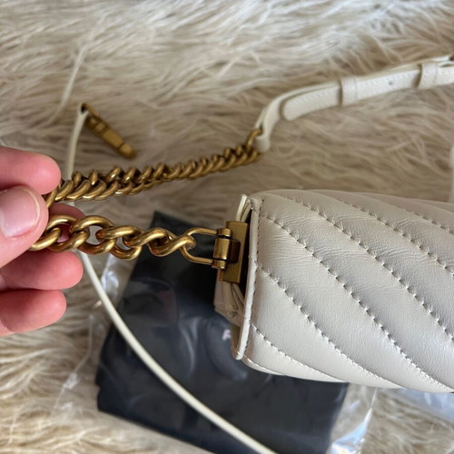 Pinko Crossbody Bag New White Beige