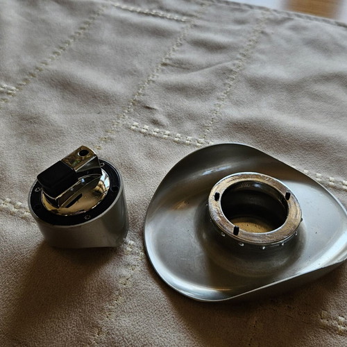 Vintage hat-shaped lighter, iron