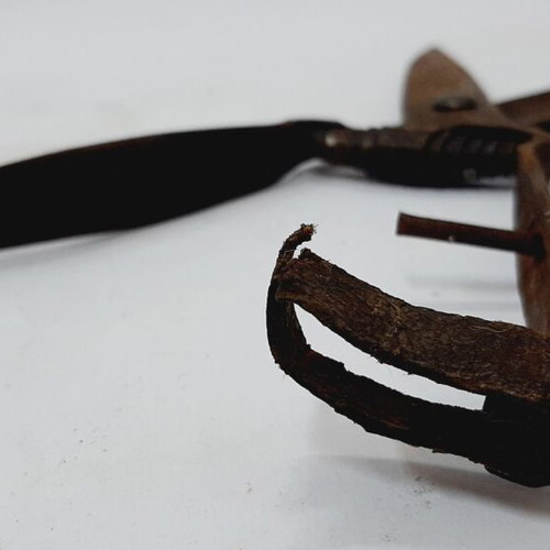 Antique hand sheep and goat shears used, metal construction