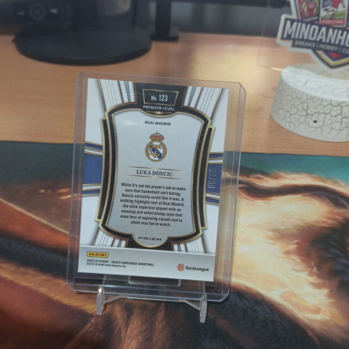 Luka Doncic 2025-26 Panini Select EuroLeague Tie Dye Card 09/25 Real Madrid like new