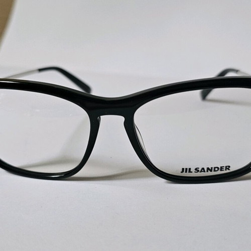 Jil Sander J4011 A men's eyeglass frame new, black