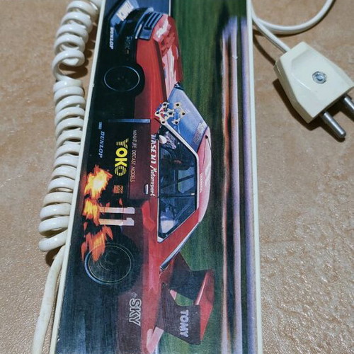 80's tabletop phone used with Nissan KDR30 Skyline photo