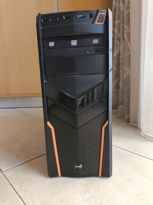 Mini Tower PC AMD A8 8GB RAM 120GB SSD Corsair PSU σαν καινούργιο