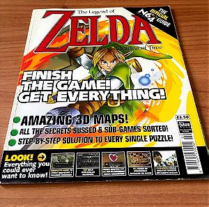 THE LEGEND OF ZELDA - OCARINA OF TIME N64 OFFICIAL GUIDE UK VERSION EXTREMLY RARE!!!