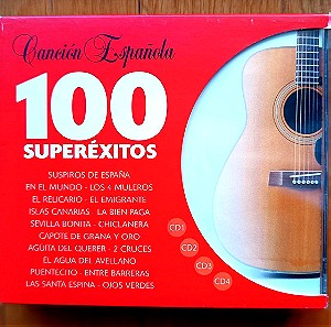Cancion Espanola 100 Superexitos Συλλογή 4 cd