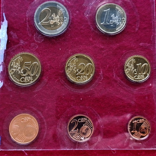 Austrian Uncirculated Coin Set 2002